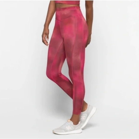 Free People FP Movement Activewear Leggings Wild raspberry/fig Size L - Picture 1 of 8